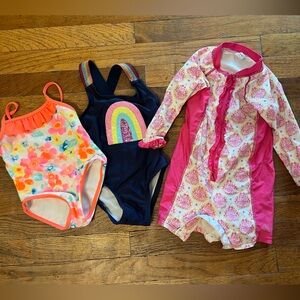 bundle of 3 swimsuits 12-24 months